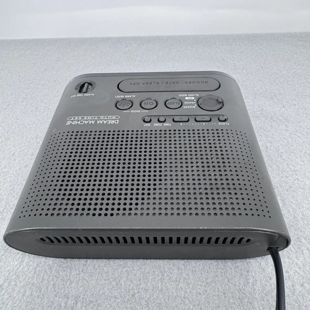 Sony‎ Dream Machine ICF-C218 FM/AM Clock Radio Black Digital Alarm Auto Time